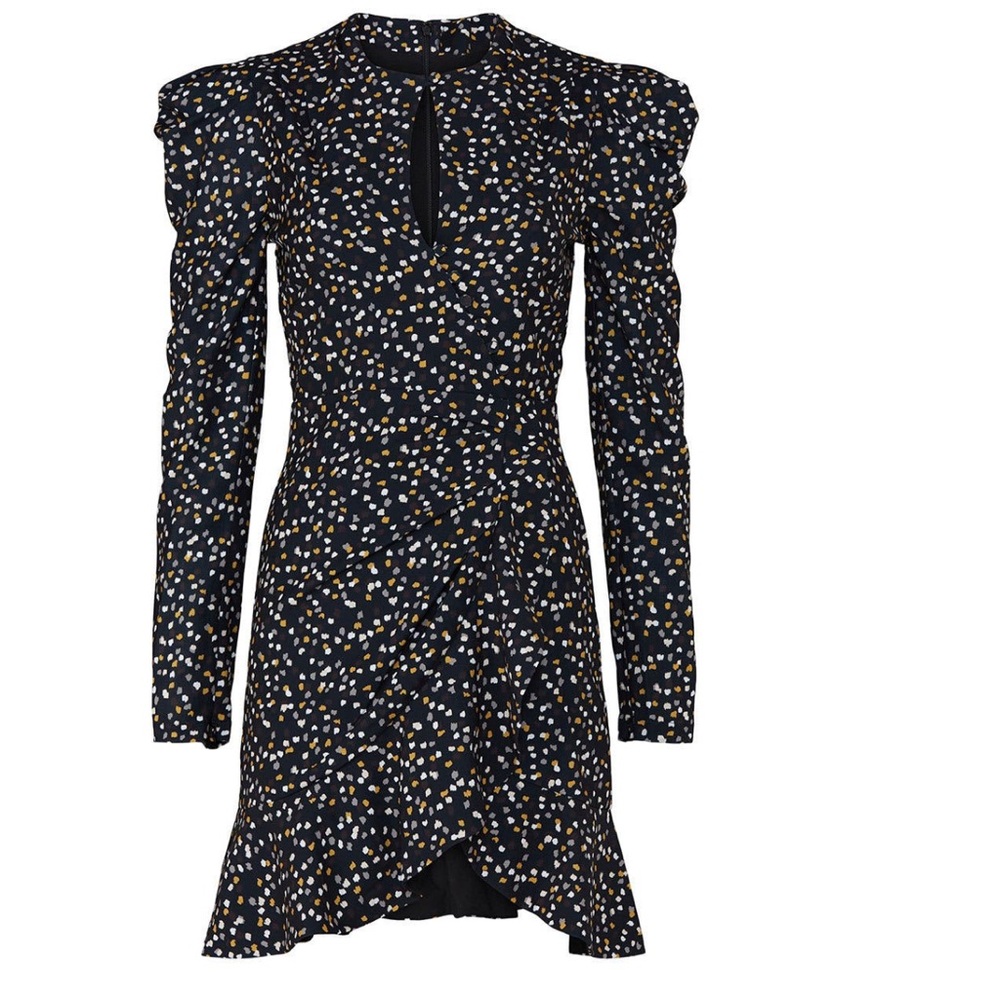 Jonathan Simkhai Marina Printed Crepe Dress - Picture 2 of 9